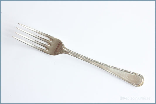 Tudor Crown - Bead (Silver Plate) - Dessert Fork