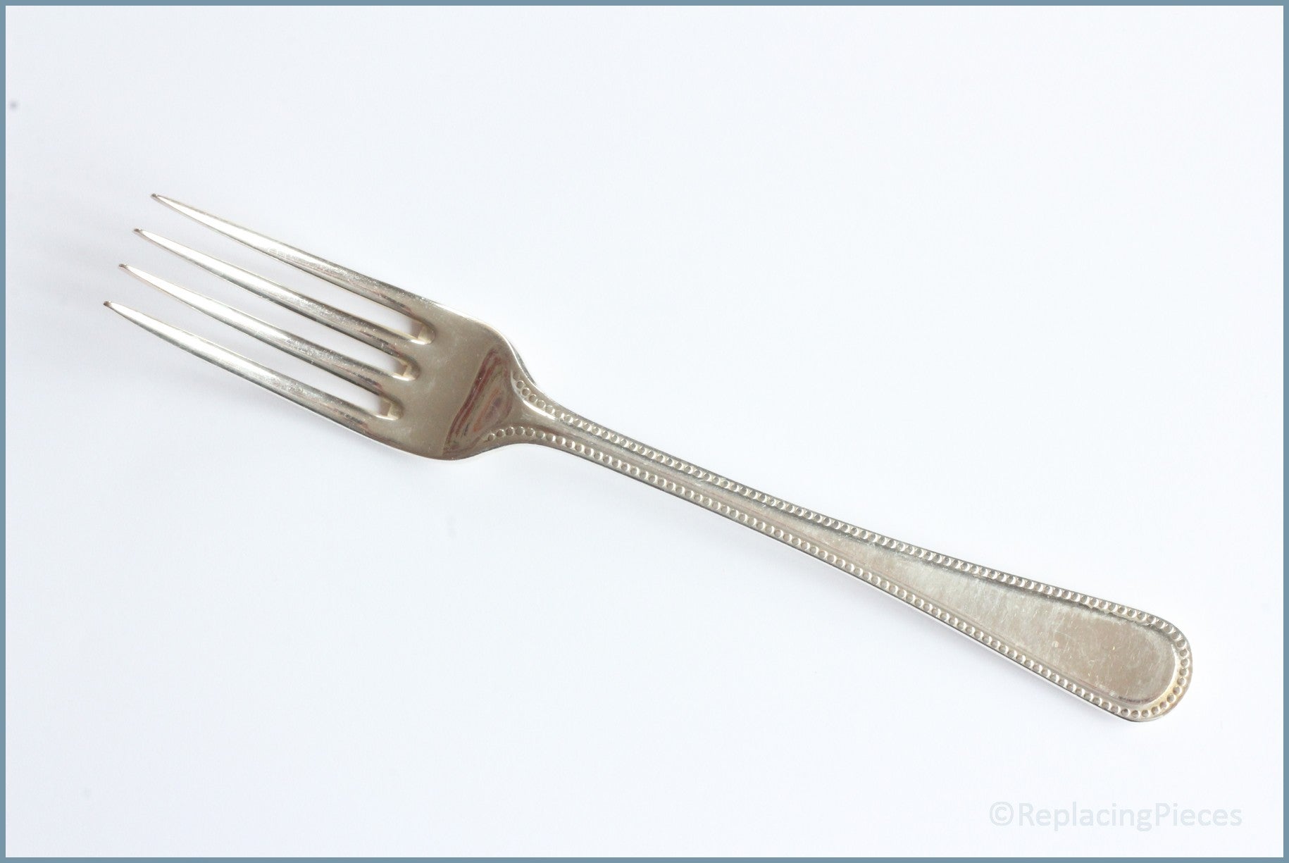 Tudor Crown - Bead (Silver Plate) - Dessert Fork