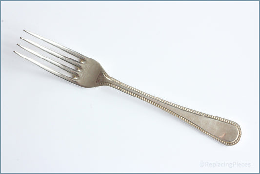 Tudor Crown - Bead (Silver Plate) - Dinner Fork