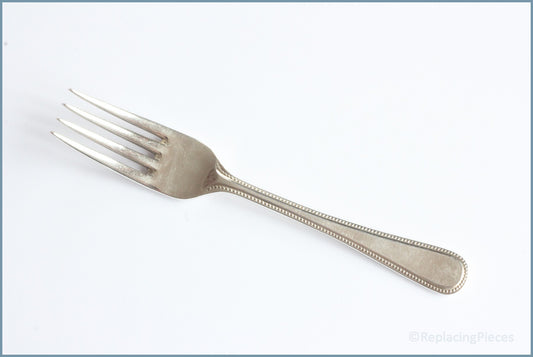 Tudor Crown - Bead (Silver Plate) - Pastry Fork