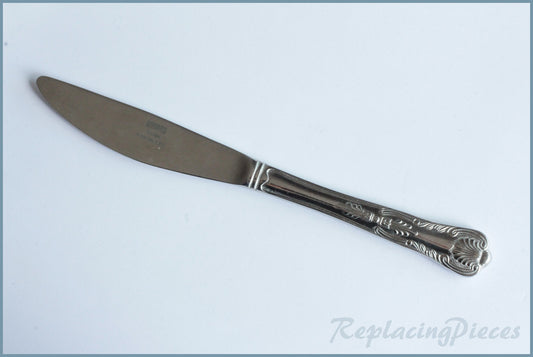 Viners - Kings (Stainless) - 8 1/4 Dessert Knife (Solid Handle)