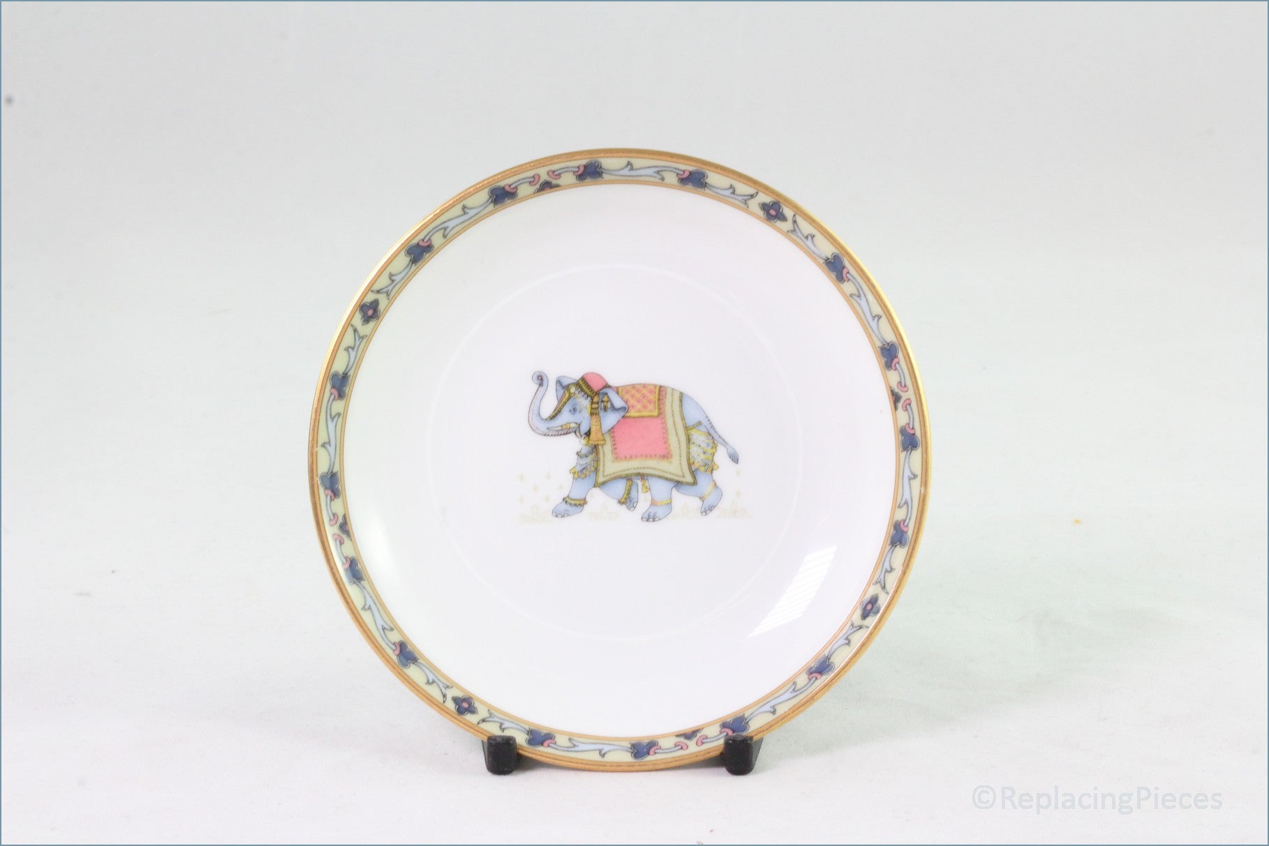 Wedgwood - Blue Elephant - Pin Tray