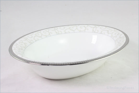 Wedgwood - Celestial Platinum - Open Vegetable Dish