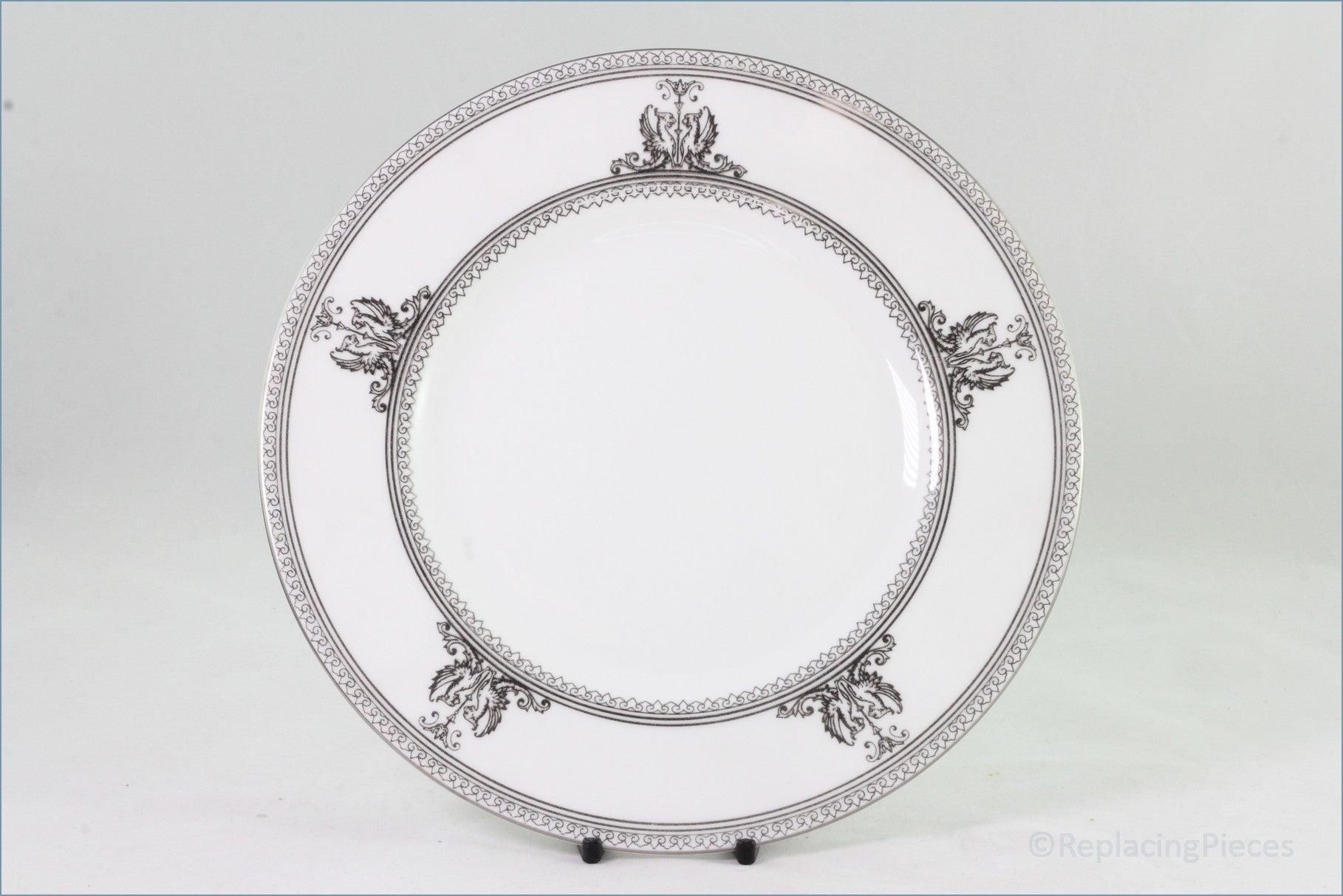 Wedgwood - Columbia Platinum - 9" Luncheon Plate