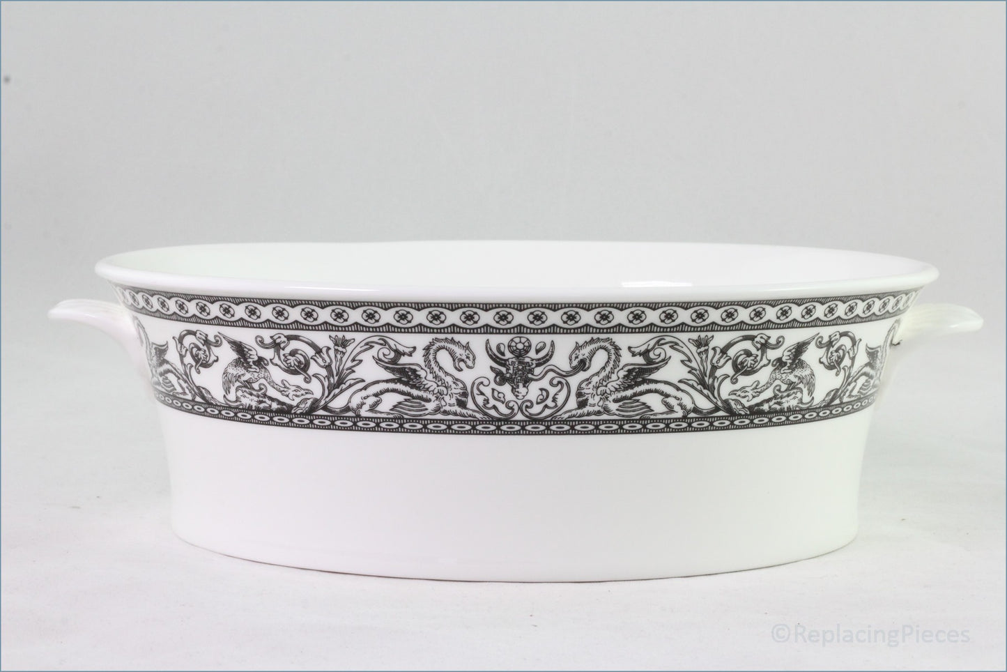 Wedgwood - Contrasts - Lidded Vegetable Dish Base ONLY