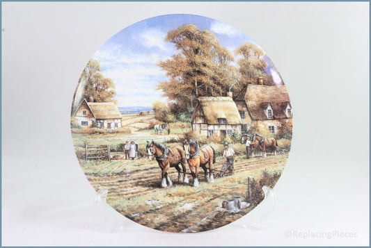 Wedgwood - Four Seasons Collection- Autumn Ploughing