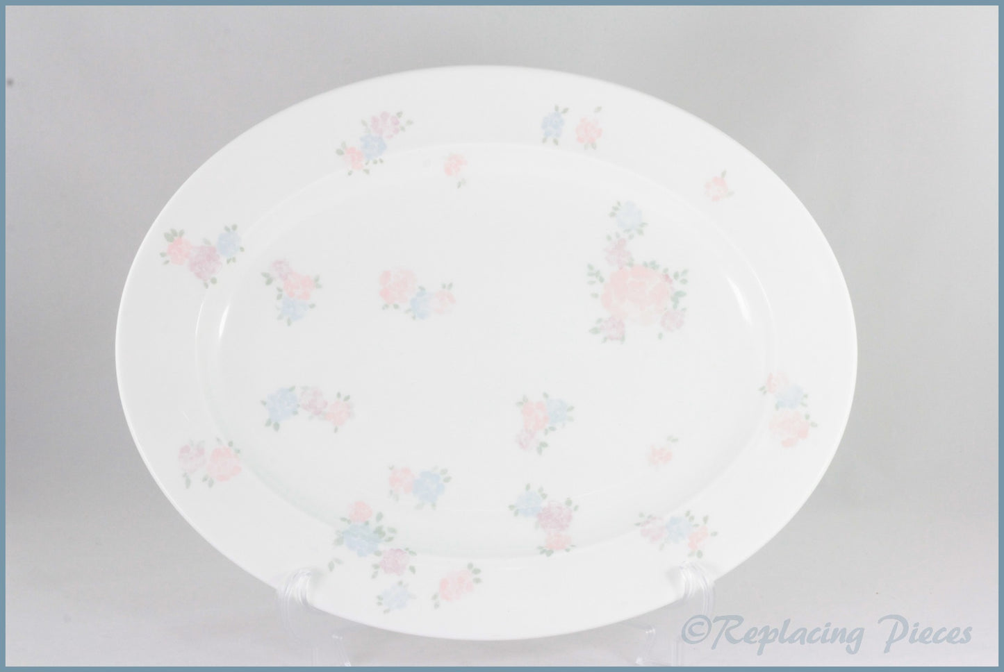 Wedgwood - Fragrant Rose - 14 1/4" Oval Platter