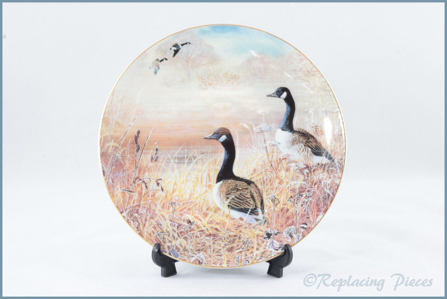 Wedgwood - Game Birds Of Britain Collection - Frosty Water's Edge