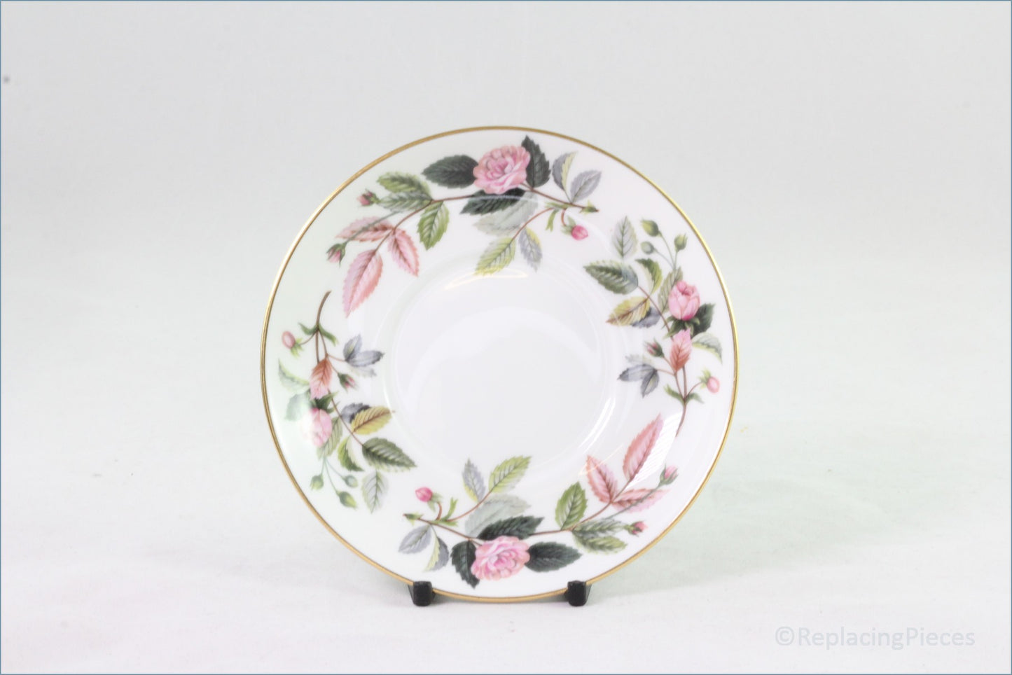 Wedgwood - Hathaway Rose - Coffee Can Saucer (Large)