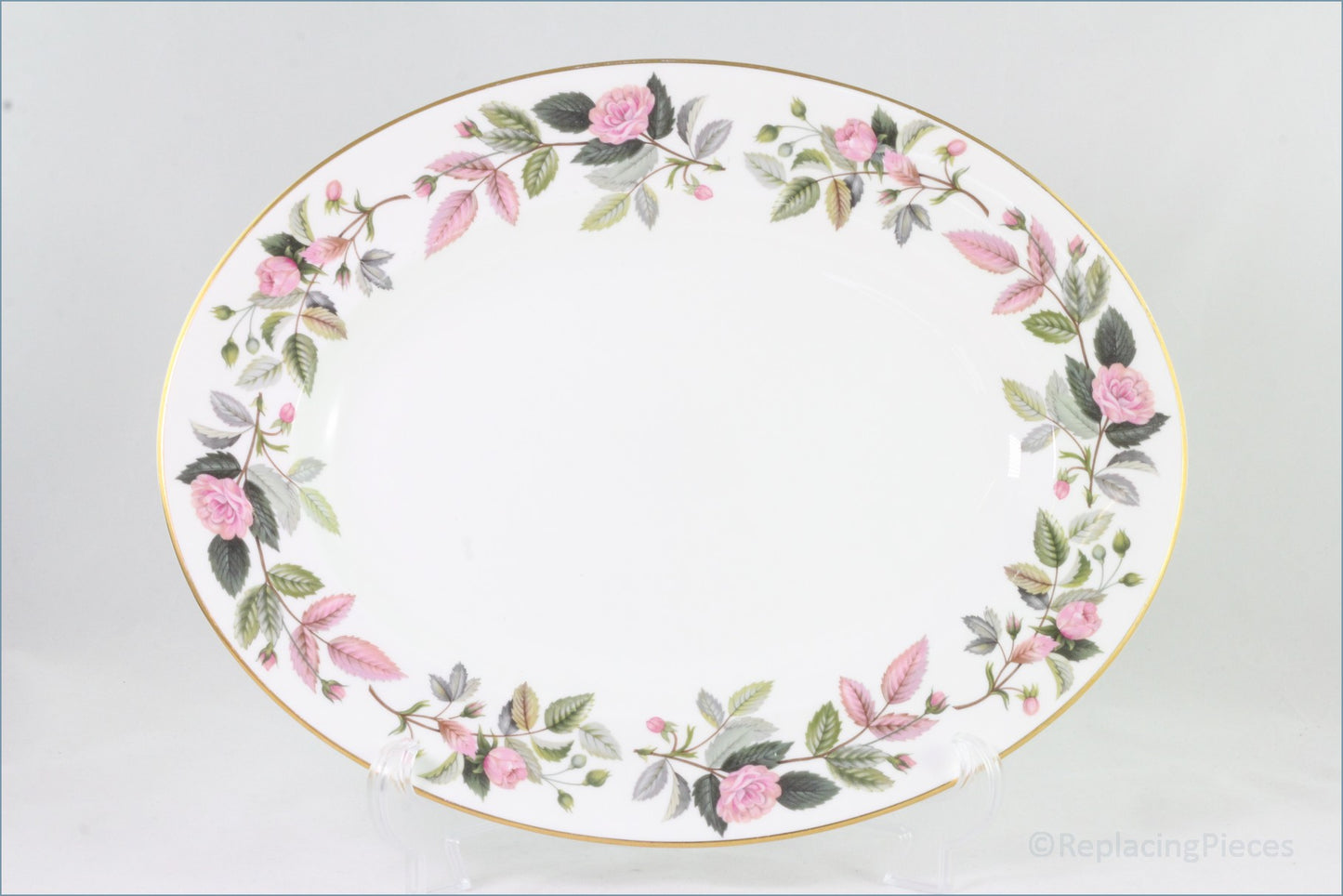 Wedgwood - Hathaway Rose - 13 3/4" Oval Platter