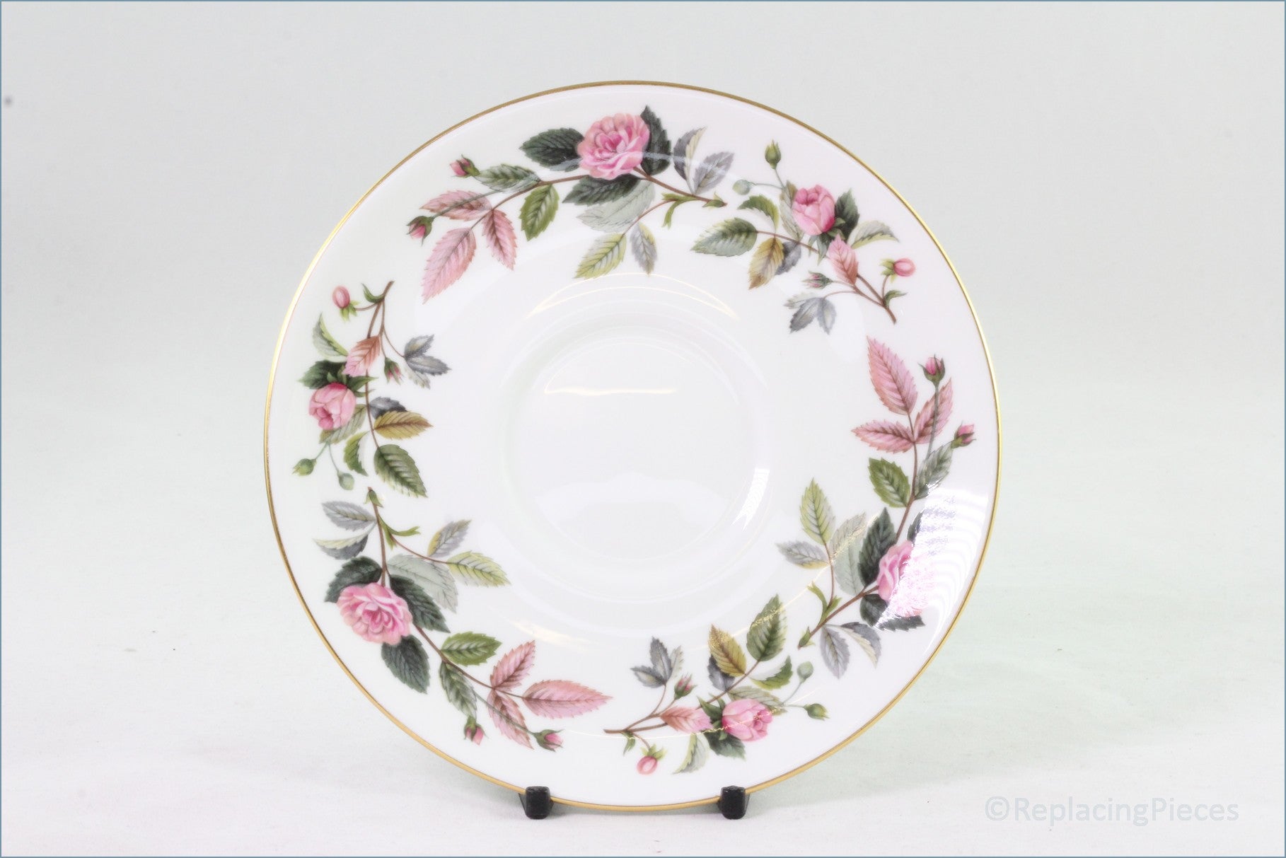 Wedgwood - Hathaway Rose - Soup Cup Saucer