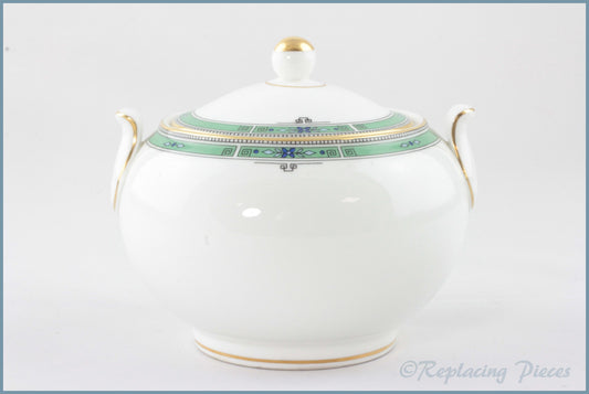 Wedgwood - Jade - Lidded Sugar Bowl (Squat)