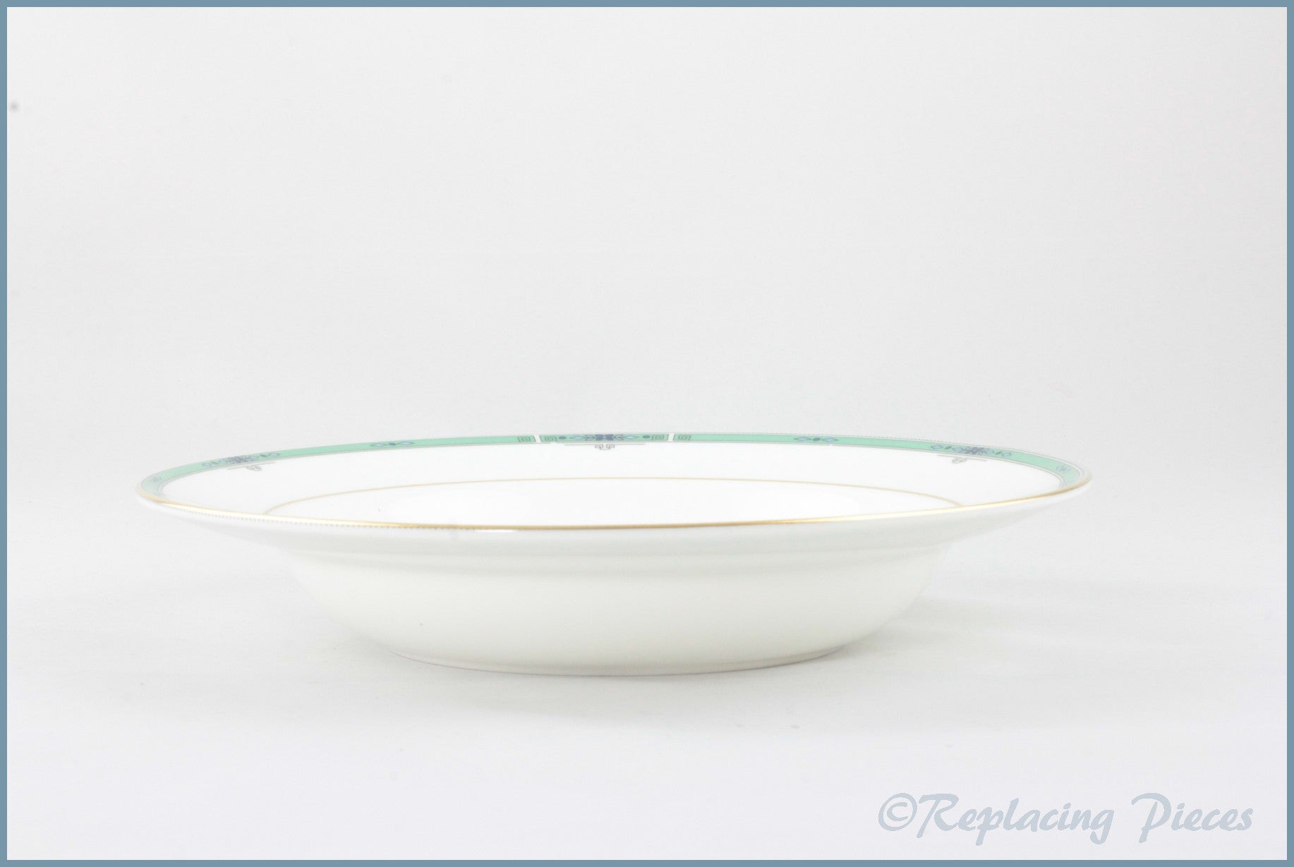 Wedgwood - Jade - 8" Rimmed Bowl