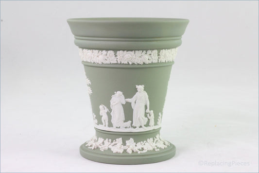Wedgwood - Jasperware (Sage Green) - Vase