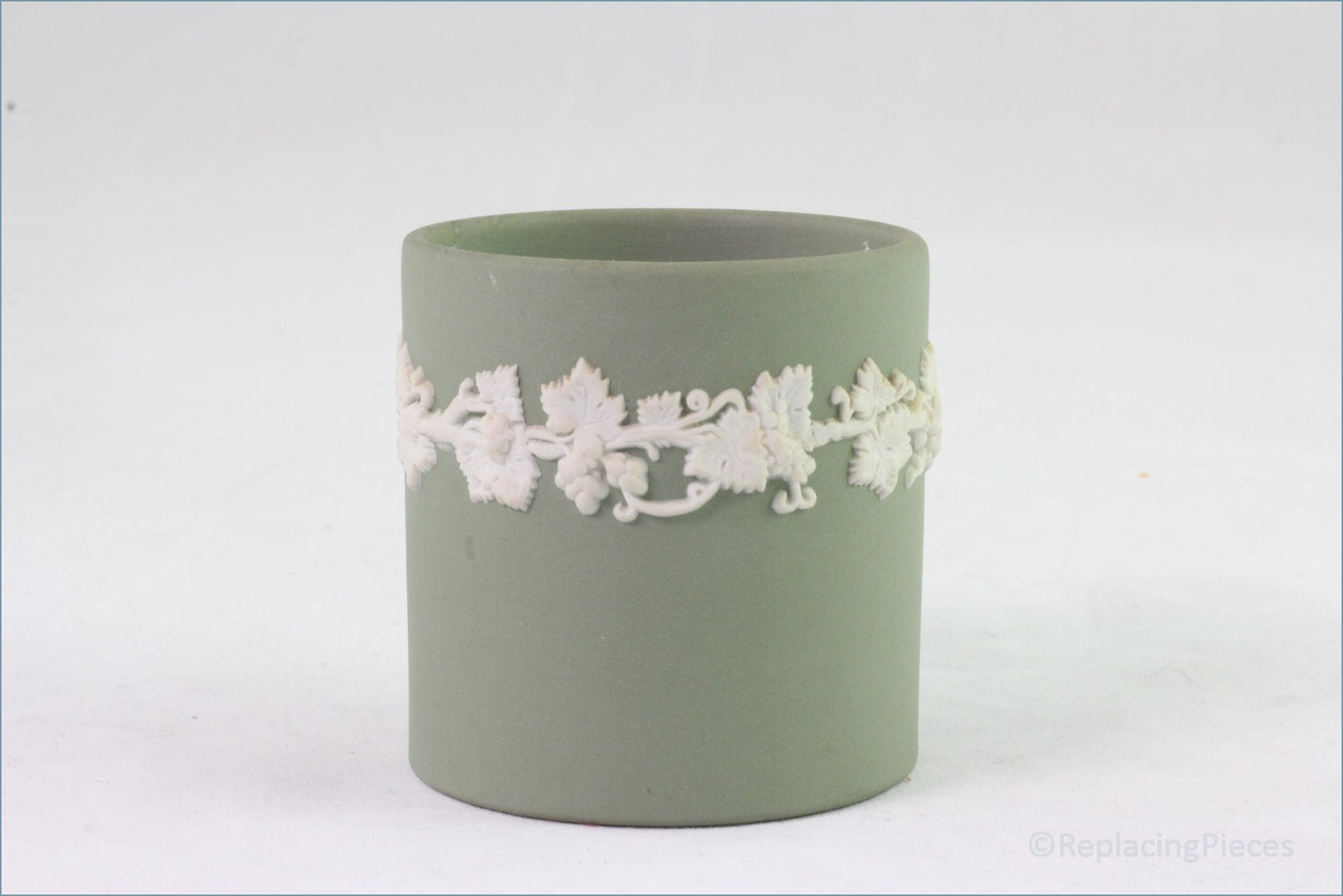 Wedgwood - Jasperware (Sage Green) - Small Pot