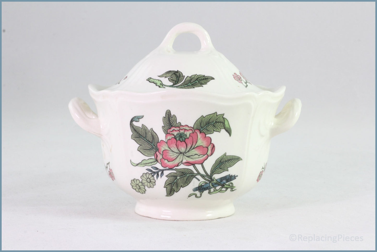 Wedgwood - Mandarin - Lidded Sugar Bowl