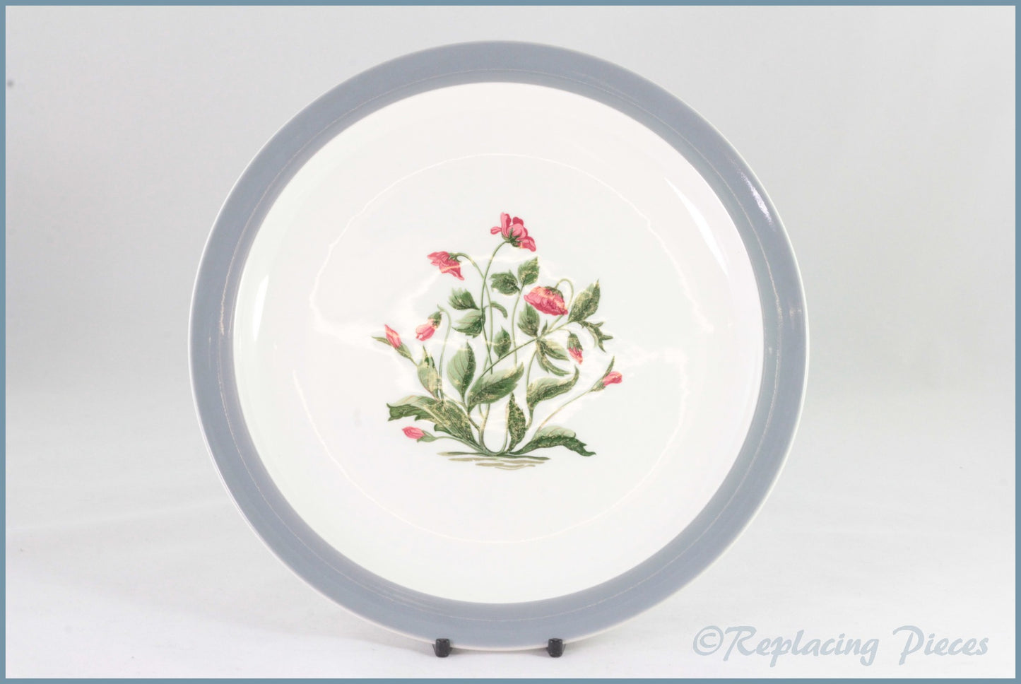 Wedgwood - Mayfield Grey - 9 1/4" Luncheon Plate