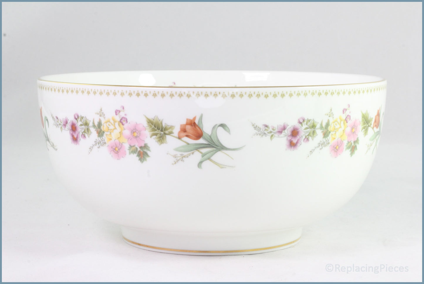 Wedgwood - Mirabelle (R4537) - 8" Salad Bowl