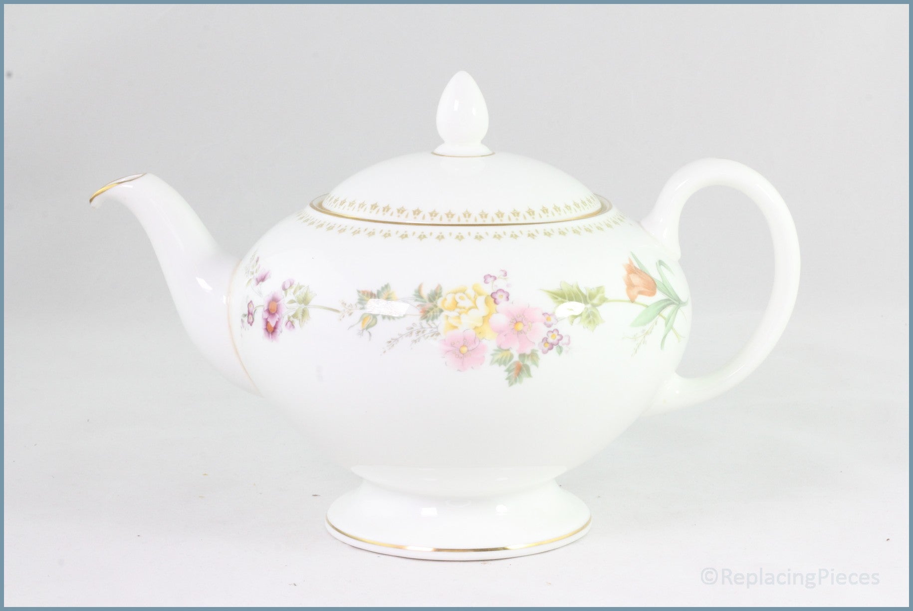 Wedgwood - Mirabelle (R4537) - Teapot (Footed)