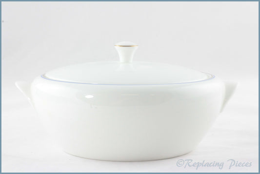 Wedgwood - Mystique Blue - Lidded Vegetable Dish