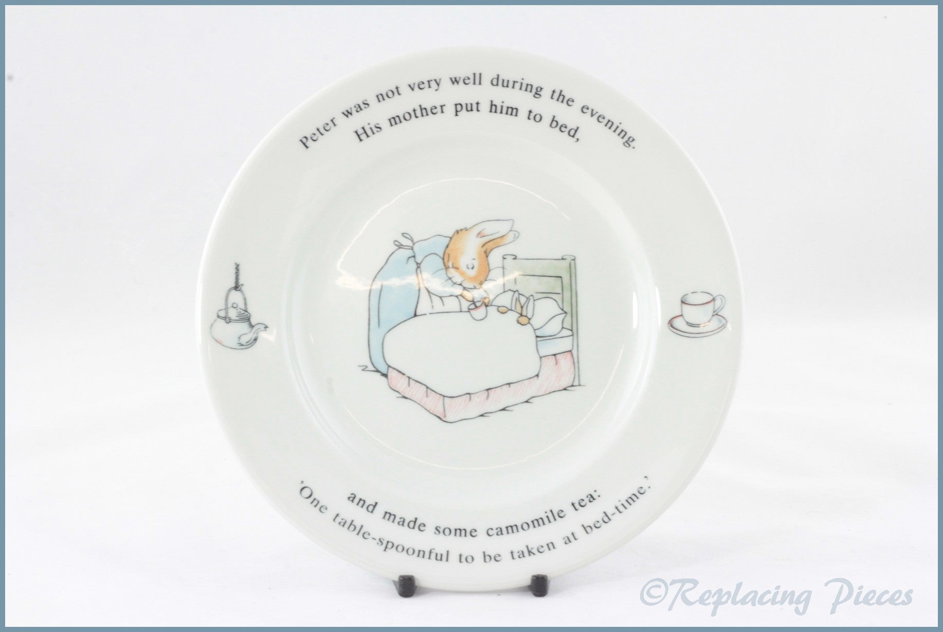 Wedgwood - Peter Rabbit - 6 7/8" Side Plate (Camomile Tea)