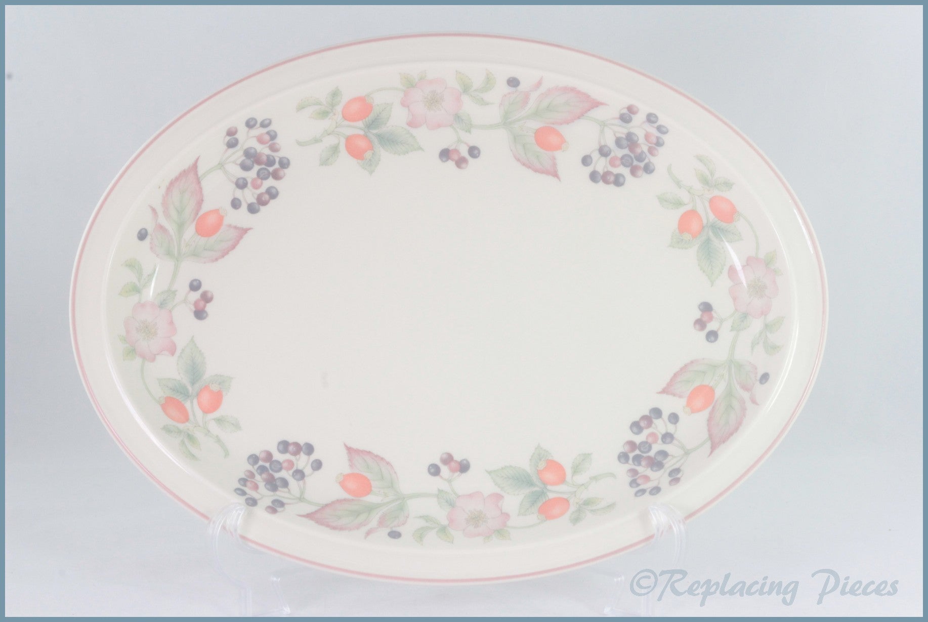 Wedgwood - Roseberry - 13 5/8" Oval Platter