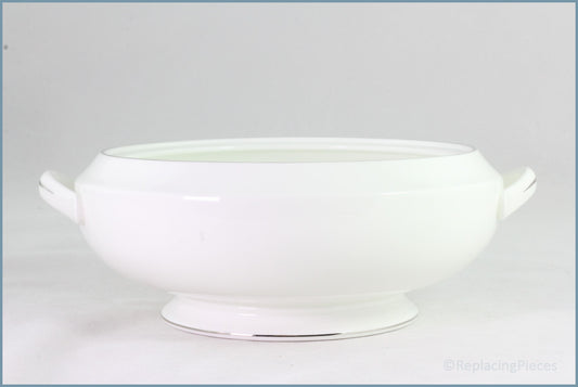 Wedgwood - Signet Platinum - Lidded Vegetable Dish BASE ONLY