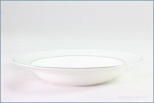 Wedgwood - Signet Platinum - 8" Rimmed Bowl