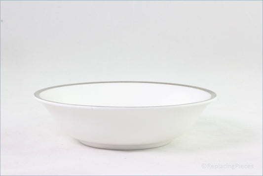 Wedgwood - Sterling (White And Silver) - Cereal Bowl