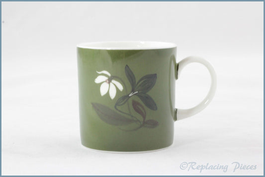 Wedgwood (Susie Cooper) - Flower Motif (Series B) - Coffee Can (Olive)