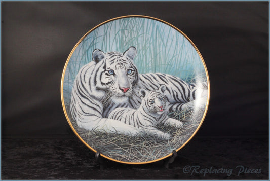 Franklin Mint - National Wildlife Federation - White Tigers