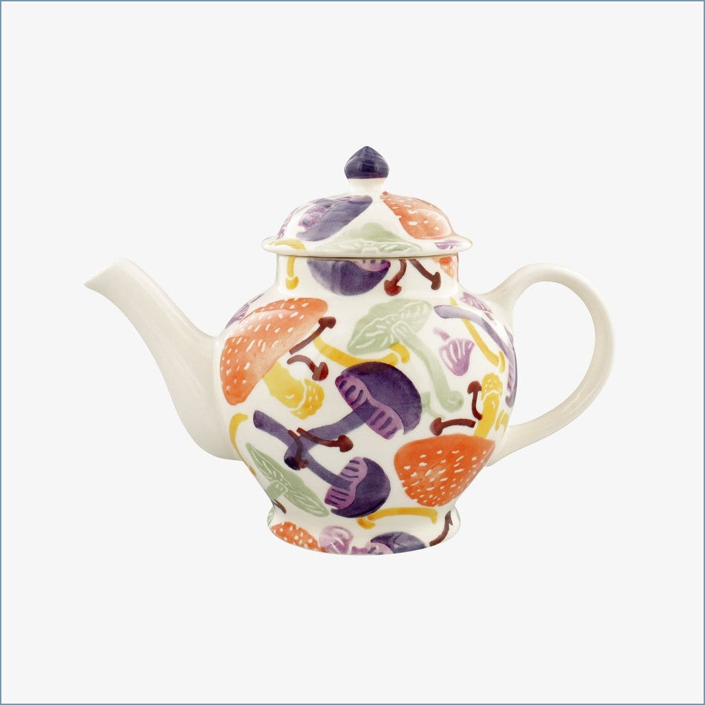 Emma Bridgewater - Wild Mushrooms - 3 Mug Teapot (Discontinued)