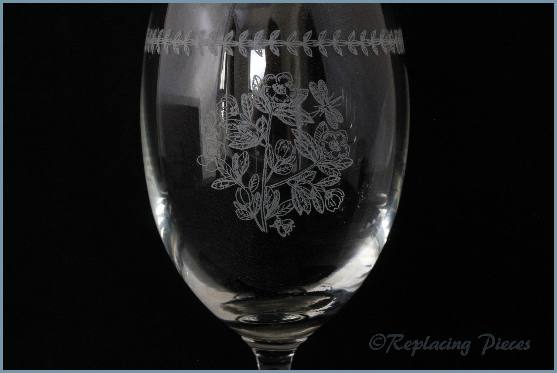 Portmeirion - Botanic Garden - Wine Glass (Flower 2)