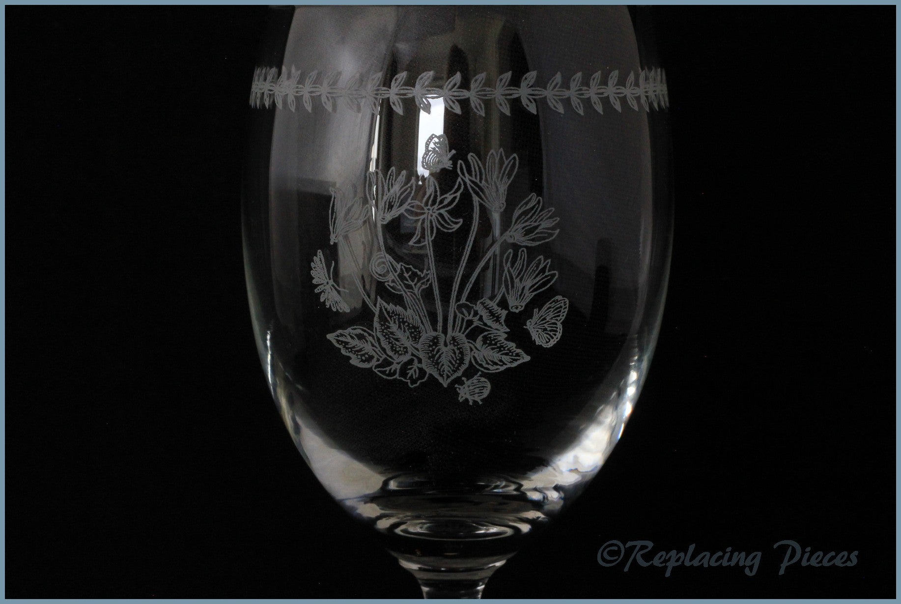 Portmeirion - Botanic Garden - Wine Glass (Flower 3)