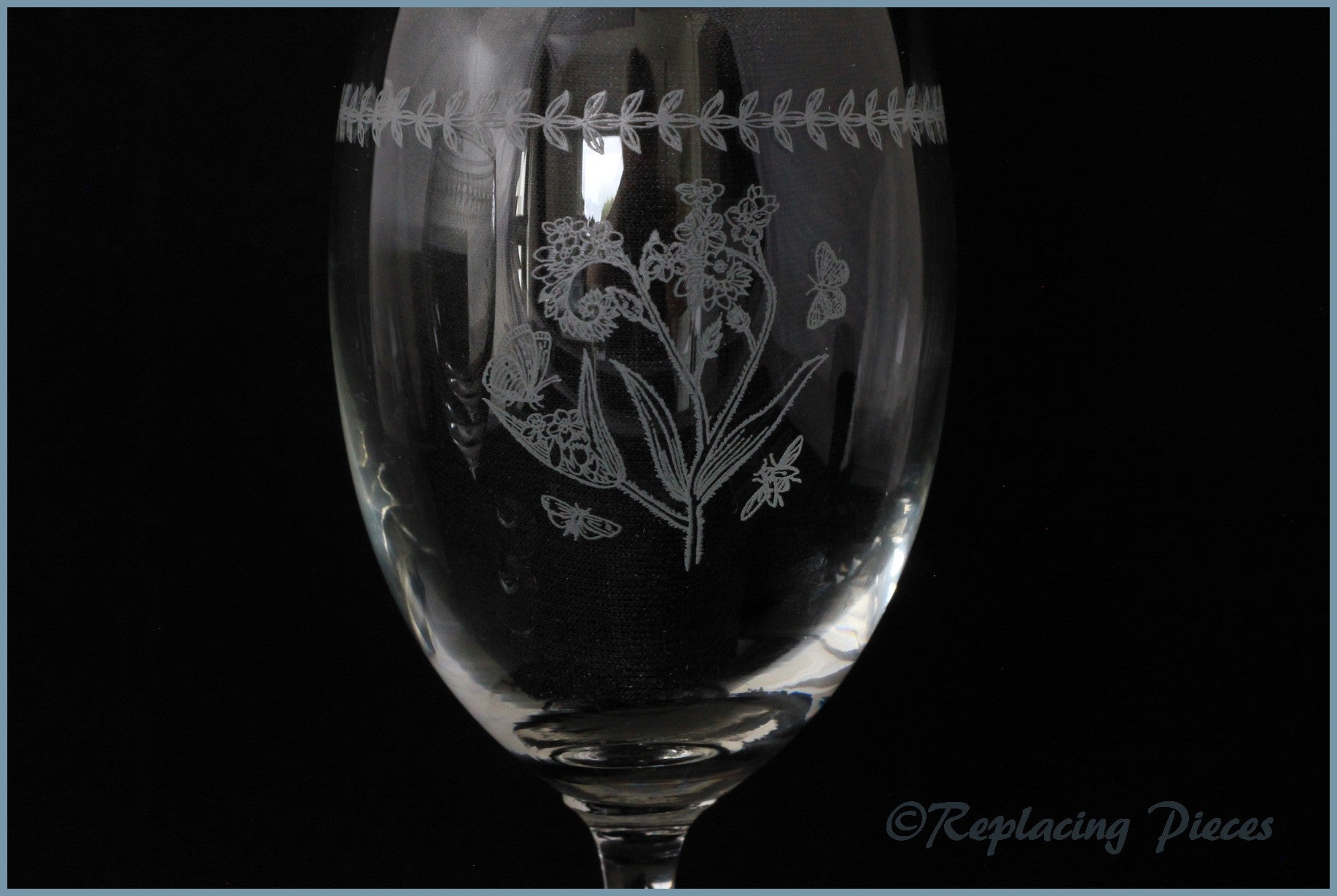 Portmeirion - Botanic Garden - Wine Glass (Flower 5)