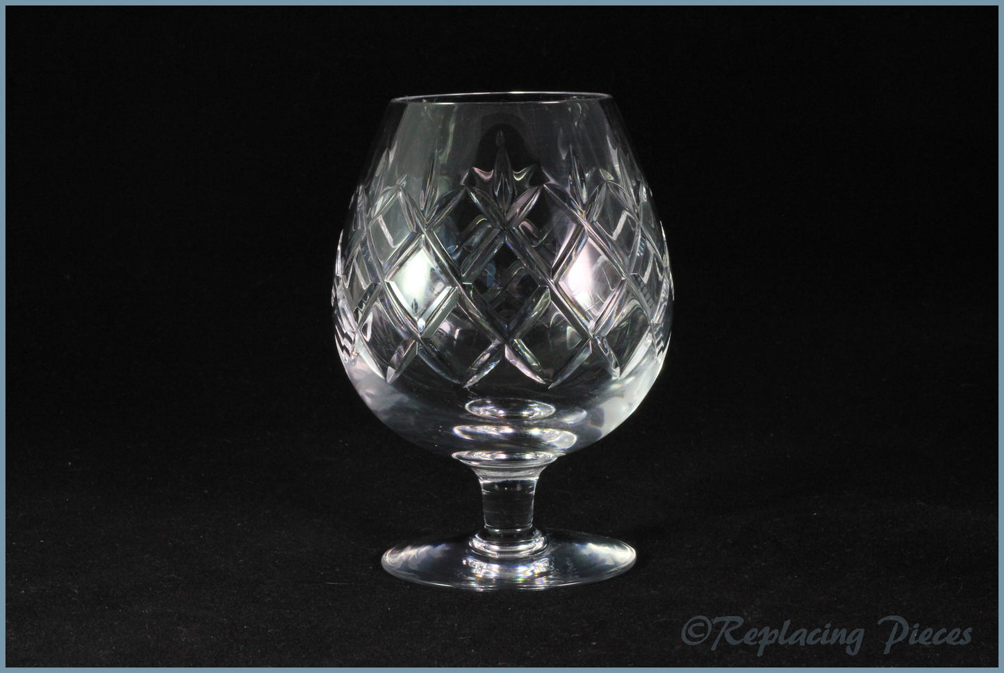 Webb Corbett - Rolleston - Brandy Glass (4 5/8" tall)