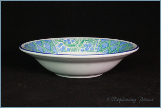 Staffordshire - Blueberry & Trellis - Cereal Bowl