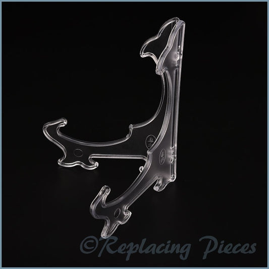 Clear Plate Stand - 3"