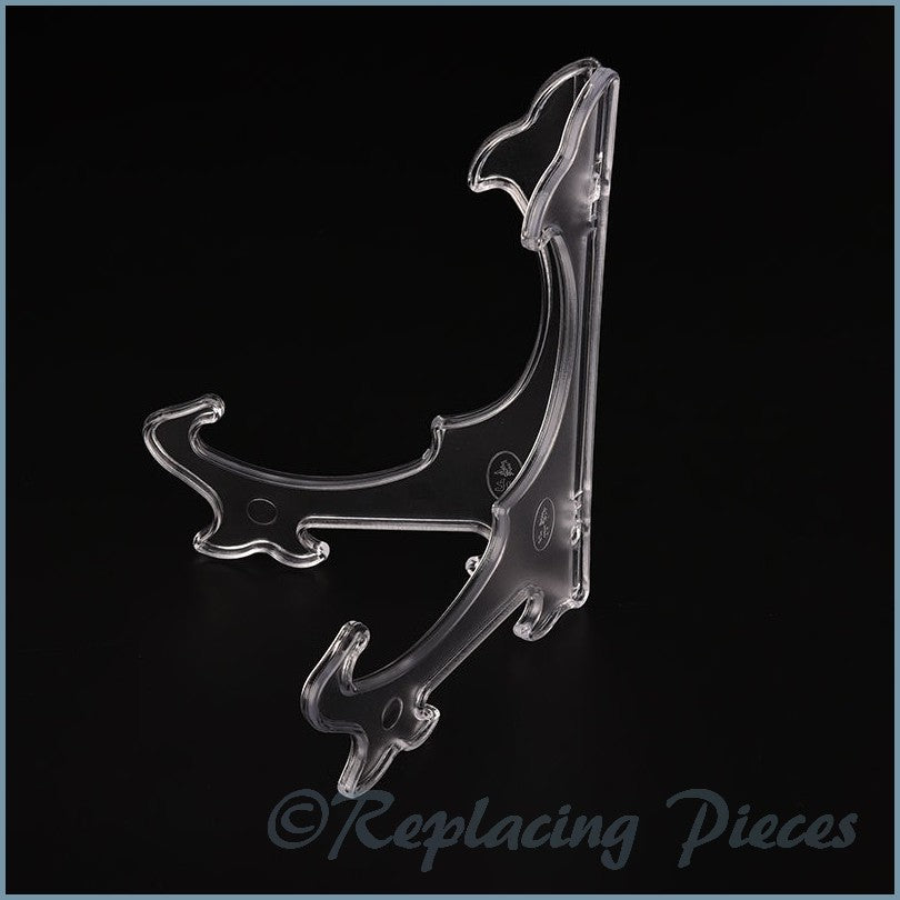 Clear Plate Stand - 5"