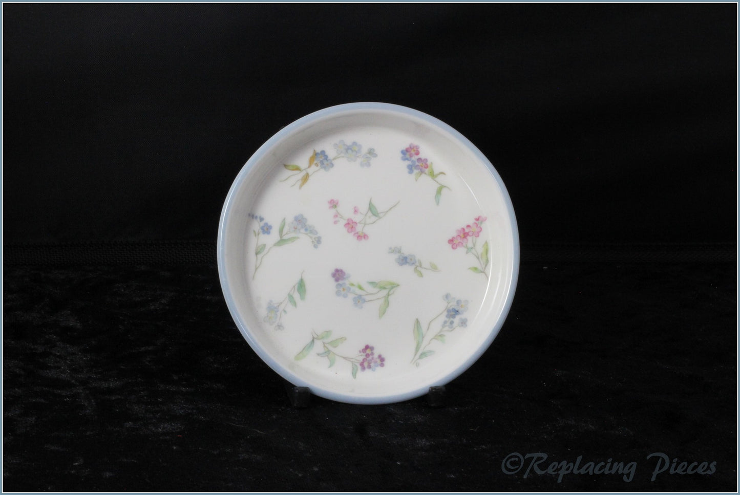 Royal Worcester - Forget Me Not - Coaster