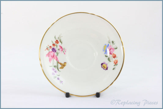 Royal Worcester - Unknown (Flowers) - Coffee Cup Saucer