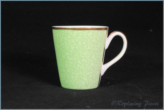 Royal Worcester - Celebration Of HRH 80th Birthday - Coffee Cup (Green)