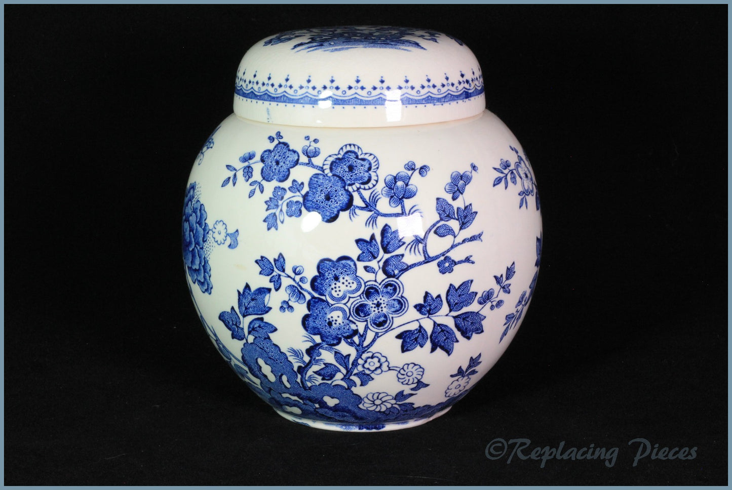 Masons - Manchu (Blue) - Ginger Jar (Medium)