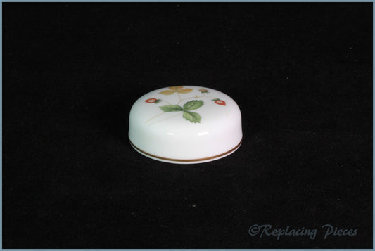 Wedgwood - Wild Strawberry - Ginger Jar Lid ONLY (small)
