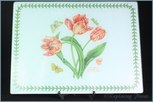 Portmeirion - Botanic Garden - Glass Worktop Saver (Tulipa Liliaceae)