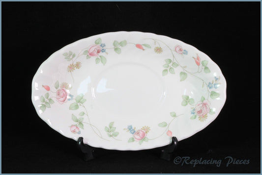 Wedgwood - Rosehip - Gravy Boat Stand ONLY