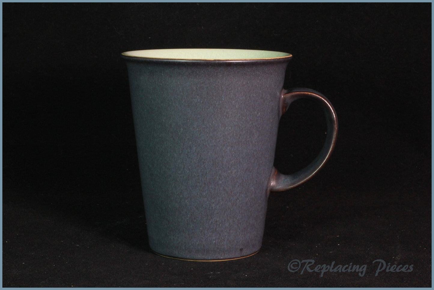 Denby - Energy - Mug (Large Mod Mug - Green Inside, Charcoal Outside)