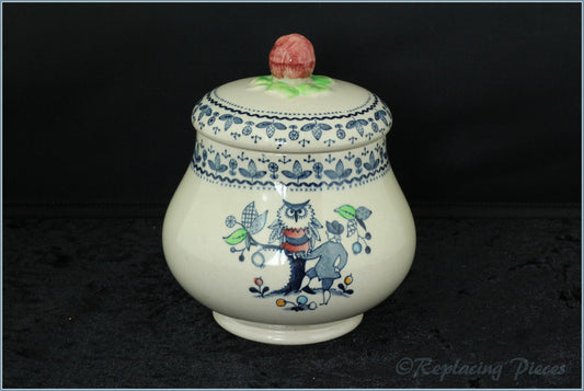 Johnson Brothers - Hearts & Flowers - Lidded Sugar Bowl