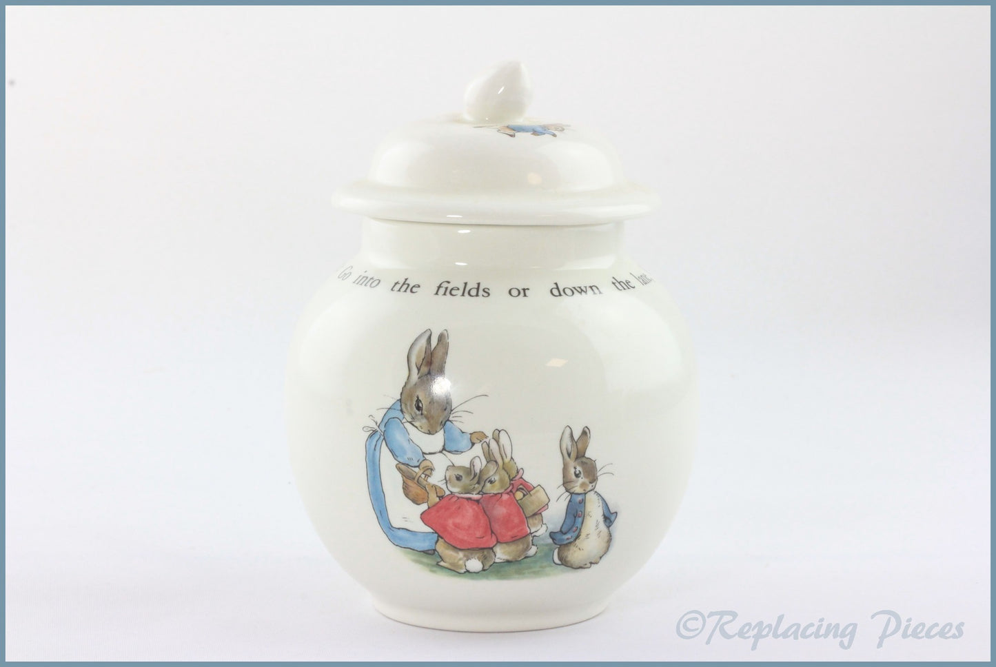 Wedgwood - Peter Rabbit - Lidded Sugar Bowl