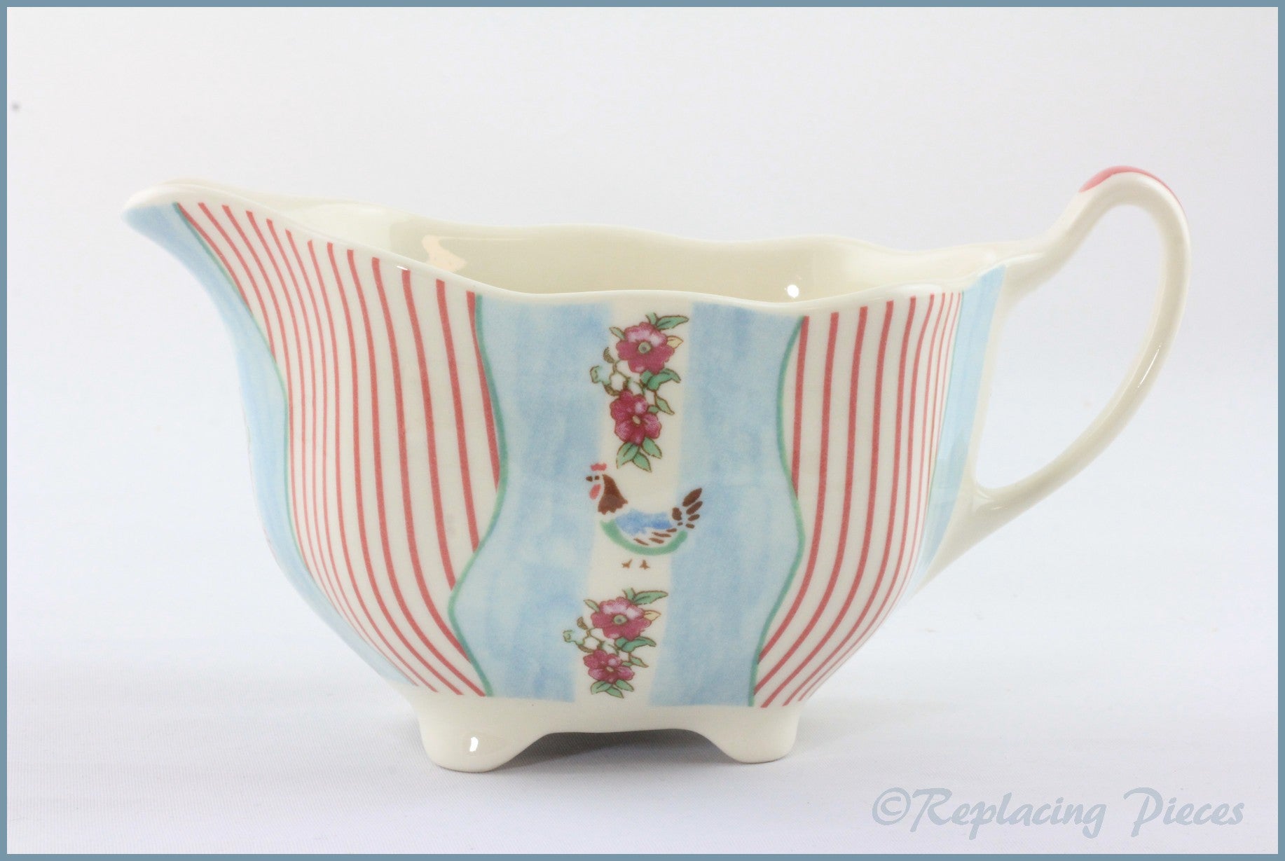 Johnson Brothers - Farmhouse Chic (Silky Stripe) - Milk Jug